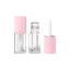 WWP Beauty 0.2oz/6ml Squat Square PETG Lip Gloss Tube with Doe-Foot Applicator