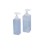 Choebe Group 5.1oz/150ml PET Square Bottle with Pump