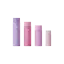 Choebe Group 3.0oz/90ml HDPE Cylinder Bottle with Center Dispensing Cap