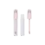 Choebe Group 0.2oz/6ml PETG Cylinder 2-in-1 Lip Gloss/Concealer Tube with Flocked Doe Foot Applicator
