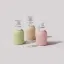 Choebe Group 3.4oz/100ml 24-410 PE Round Bottle with Spray Pump and Clear Overcap