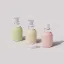 Choebe Group 3.4oz/100ml 24-410 PE Round Bottle with Spray Pump and Clear Overcap