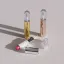 Choebe Group 0.2oz /5.5ml PETG Round Dual Ended Lip Stick and Lip Gloss