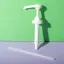 UKPACK Ribbed 38-400 Food Grade PP Dispensing Pump for High Viscosity Liquids 5cc Output