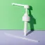 UKPACK Smooth 28-410 Food Grade Long Nozzle PP Dispensing Pump for High Viscosity Liquids 5cc Output