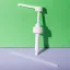 UKPACK Ribbed 38-410 Food Grade PP Dispensing Pump for High Viscosity Liquids 8cc Output