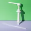 UKPACK Ribbed 38-400 Food Grade PP Dispensing Pump for High Viscosity Liquids 5cc Output
