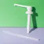 UKPACK Ribbed 38-400 Food Grade PP Dispensing Pump for High Viscosity Liquids 5cc Output