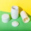 UKPACK 1oz/30ml PP & ABS Cylinder Refillable Deodorant Stick - Top Fill
