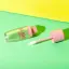 UKPACK 0.2oz/7ml PETG Round Lip Gloss or Concealer Tube with Doe Foot Applicator