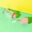 UKPACK 0.2oz/5ml PETG Cylinder Mini Lip Gloss or Concealer Tube with Doe Foot Applicator