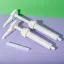 UKPACK Ribbed 38-400 Food Grade PP Dispensing Pump for High Viscosity Liquids 15cc Output