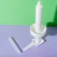 UKPACK Ribbed 64-400 Food Grade PP Dispensing Pump for High Viscosity Liquids 30cc Output