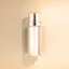UKPACK 1.4oz/40ml Acrylic Cylinder Dual Chamber Airless Pump Bottle | 2-in-1 10ml & 30ml Chambers with 3:1 Mixing Ratio
