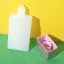 UKPACK 1oz/30ml Square HDPE Tottle