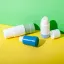 UKPACK 1.7oz/50ml PP Refillable Roll-On Deodorant Bottle