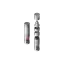 UKPACK 1oz/30ml PET Refillable Dual Chamber Airless Spray Bottle | Dry & Liquid Fresh Mix System