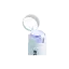 UKPACK 6.8oz/200ml PET Cylinder Make Up Remover Press Bottle with Well Pump and Hinged Cap - 0.5cc Dosage