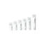 UKPACK 5oz/150ml Monomaterial PP Cylinder Airless Pump Bottle with 1cc Dosage & Colored All-Plastic Spring