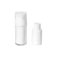 UKPACK 0.5oz/15ml Refillable PP & SAN Cylinder Airless Pump Bottle with 0.2cc Dosage