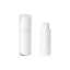 UKPACK 1oz/30ml Refillable PP & SAN Cylinder Airless Pump Bottle with 0.2cc Dosage