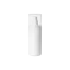 UKPACK 1.7oz/50ml PP Cylinder Airless Pump Bottle with 0.2cc Dosage and Clear Flush Overcap