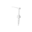 UKPACK Ribbed 38-410 Food Grade PP Long Nozzle Dispensing Pump for Condiments, 10cc High-Viscosity Output