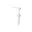 UKPACK Ribbed 38-400 Food Grade PP Dispensing Pump for High Viscosity Liquids 8cc Output