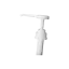 UKPACK Tamper Evident Ribbed 43-410 Food Grade PP Dispensing Pump for High Viscosity Liquids 15cc Output