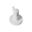 UKPACK Ribbed 110-400 Food Grade PP Dispensing Pump for Low to Medium Viscosity Liquids 15cc Output