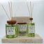 mPackting 200ml / 6.76 oz Round Glass Diffuser Bottle with FSC-Certified Wood Cap – Premium Home Fragrance Packaging Set