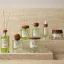 mPackting 100ml / 3.38 oz Round Glass Perfume Bottle with FSC-Certified Wood Cap – Luxury Fragrance & Skincare Packaging Set