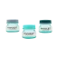 mPackting 50ml / 1.7 oz Round PCR Glass Skincare Jar with Traceless Biopolymer Cap – Sustainable Face Serum & Spot Treatment Packaging Set