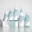 Idealpak 5.1oz/150ml 20-400 PET Cosmo Round Bottle with Ribbed PP Twist Open Nozzle Applicator for Scalp Treatments