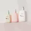 Idealpak 16.9oz/500ml 28-400 PE Flat Oval Bottle with PP Lotion Pump