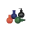 Idealpak 6.1oz/180ml 24-400 PE Spherical Bottle with PP Disc Top Cap