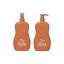Idealpak 5.1oz/150ml 24-400 HDPE Hourglass Bottle with PP Lotion Pump