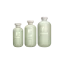Keyuan Packaging 6.8oz/200ml 24-400 HDPE Soft Touch Round Bottle with Flat PP Flip Top Cap