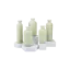 Keyuan Packaging 6.8oz/200ml 24-400 HDPE Soft Touch Round Bottle with Flat PP Flip Top Cap