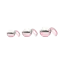 Keyuan Packaging 1.7oz/50ml 46-400 Acrylic Faceted Jar with Matching Faceted Acrylic Screw Cap