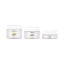Keyuan Packaging 3.4oz/100ml 68-400 PET Straight Sided Jar with PP Sealing Disc and Flush Domed PP Screw Cap