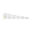 Keyuan Packaging 3.4oz/100ml 68-400 PET Straight Sided Jar with PP Sealing Disc and Flush Domed PP Screw Cap