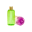 Keyuan Packaging 16.9oz/500ml 28-400 PET Cylinder Bottle with Metallic PP Disc Top Cap