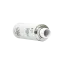 Keyuan Packaging 3.4oz/100ml 24-400 PET Silver Shoulder Bottle with PP Treatment Pump and Flush ABS Overcap