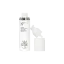 Keyuan Packaging 3.4oz/100ml 24-400 PET Silver Shoulder Bottle with PP Treatment Pump and Flush ABS Overcap