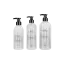 Keyuan Packaging 16.9oz/500ml 28-400 PET Boston Round Bottle with Smooth PP Lotion Pump