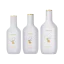 Keyuan Packaging 3.4oz/100ml 20-400 PET Bevel Bottle including PP Screw Cap with Gold Accent