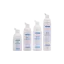 Keyuan Packaging 2.7oz/80ml 30-400 PET Foam Cleanser Bottle with Domed Collar PP Foamer Pump and ABS Overcap