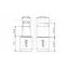 JCOP Korea 0.2oz/5ml Clear PETG Monomaterial Cylinder Mini Stick