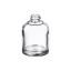 Somang Glass 1oz/30ml 18-400 Clear Glass Boston Round Cosmetic Bottle with Premium Heavy Base for Perfumes, Serums, & Foundation